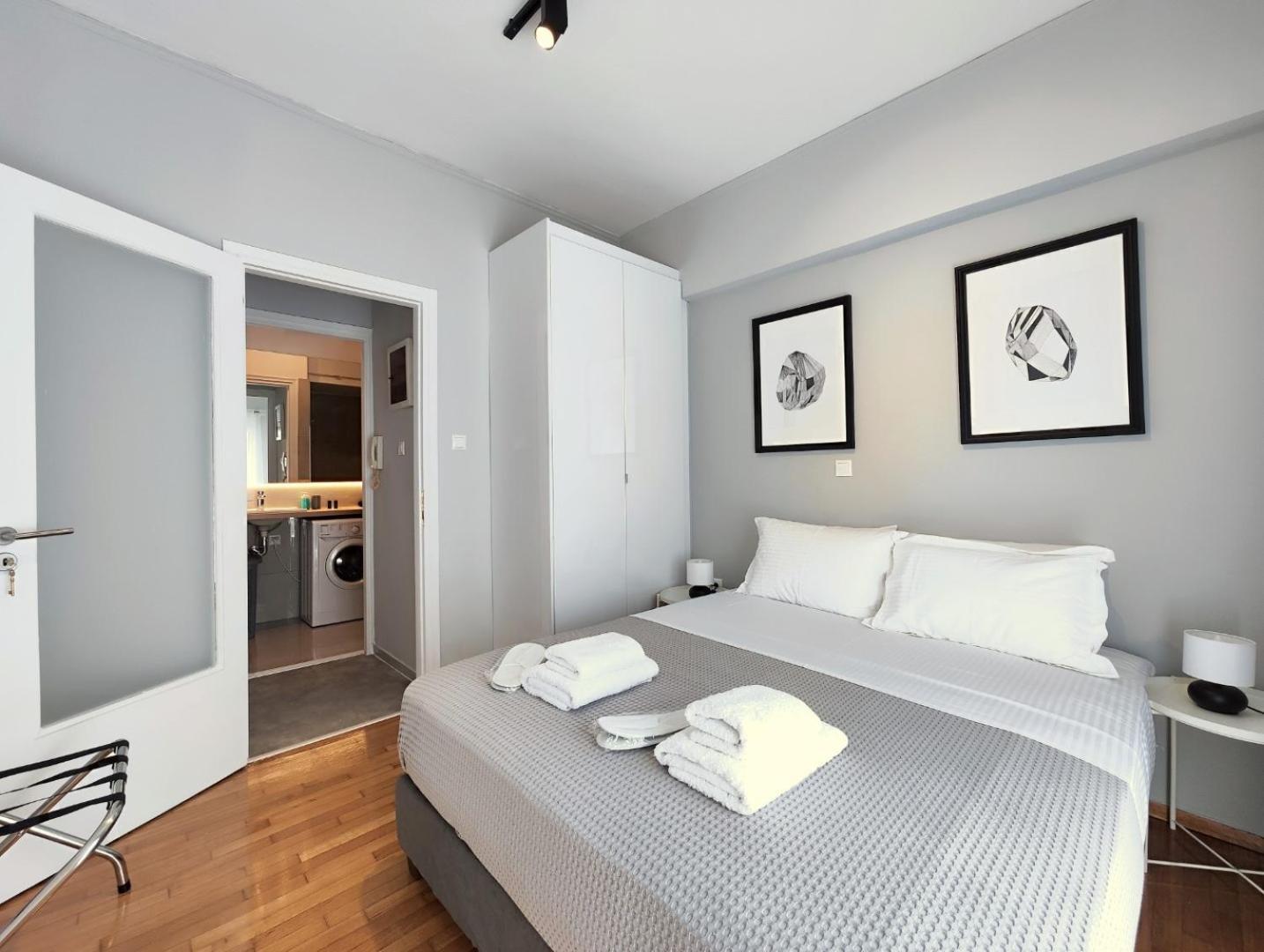 Zea Apartments Pireusz Szoba fotó